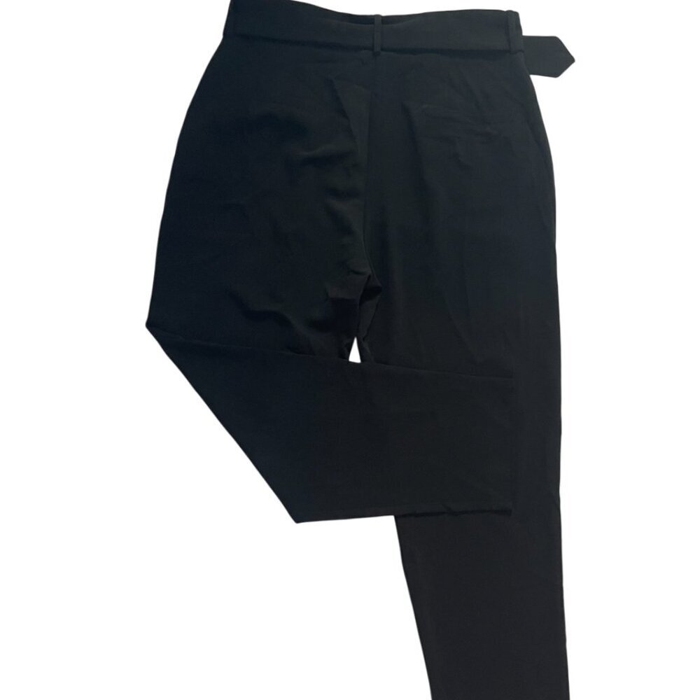 Jason Wu. Black dress pants with a belt at the waist. Size 12. New with tags. - Picture 2 of 5